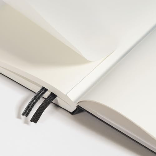 LEUCHTTURM1917 - Notebook Hardcover Medium A5-251 Numbered Pages for Writing and Journaling (Pumpkin, Dotted)