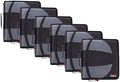 Case-it Dual Binder | Two 1.5" D-Rings | 600-Sheet | Dual-101 Jet Black