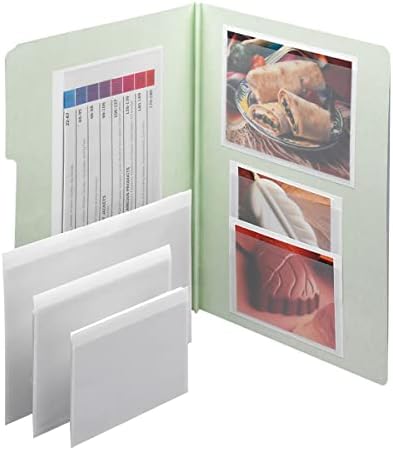 Smead Self-Adhesive Poly Pocket, 6" x 4", Standard Photo Size, Clear, 100 per Box (68164)