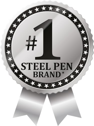Zebra Pen STEEL F-701 Retractable Ballpoint Pen, Black Ink, 0.8mm, 1-Pack