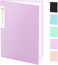 Sooez Binder with Plastic Sleeves 18-Pocket, Displays 36 Pages, 8.5"x11"