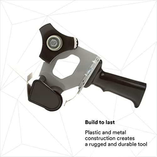3M Pistol Grip Box Sealing Tape Dispenser HB903, for 2" Wide Tape, 1 Each