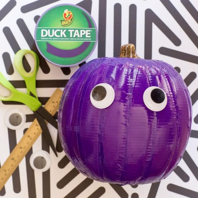 Duck Brand 283138 Color Duct Tape, Purple, 1.88 Inches x 20 Yards Each Roll, 3 Rolls