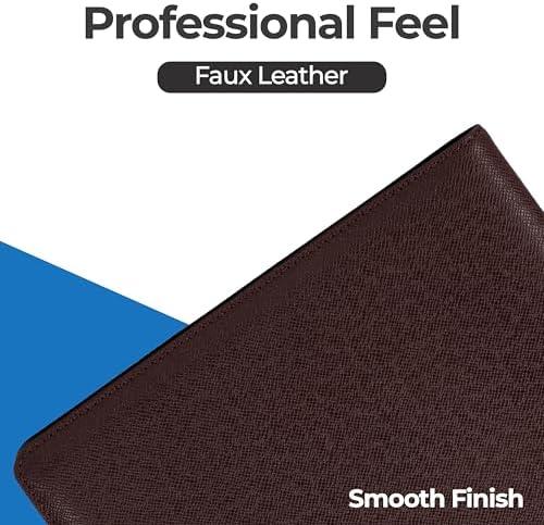 Case-it Business Padfolio | Letter Size | PAD-14 Brown