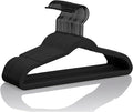 MIZGI Kids Velvet Hangers,Non-Slip Big Kids Hangers,14 Inch Hangers for Youth,Teen Clothes,Pack of 50