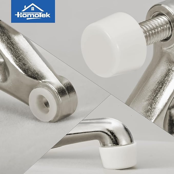 HOMOTEK 8 Pack Hinge Pin Door Stoppers