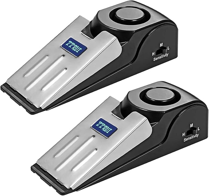 ZZRUI 2 Pack Door Stop Alarm