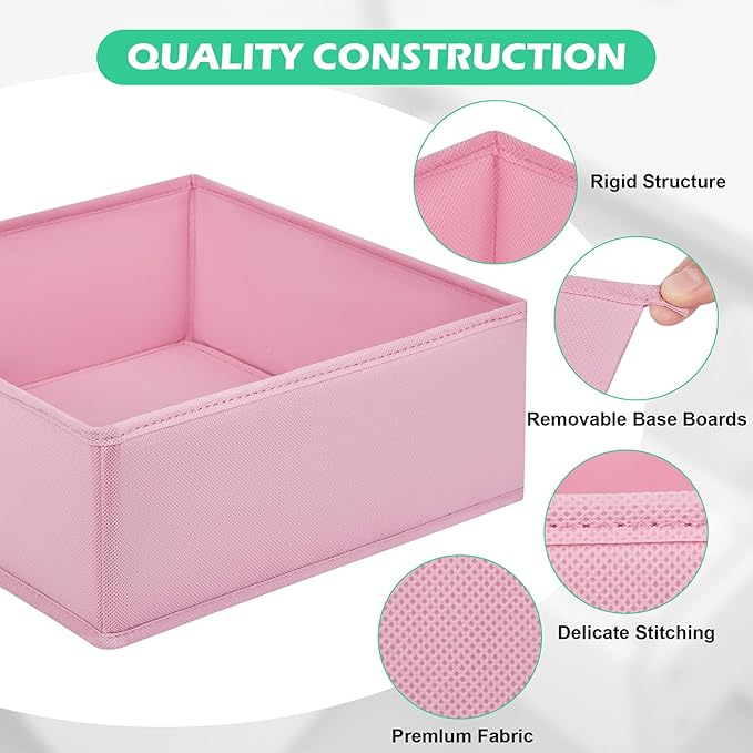 Drawer Clothing Organizer 16-Pack, Fabric Folding Wardrobe Organizer