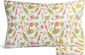 Salt Earth 100% Cotton 210TC Kids Bedsheet, Twin Sheets Set for Toddler Bed, 3 Piece Bedding Set Including Flat Sheet, Fitted Sheet, and Pillowcase, Themed Sheets for a Playful Kids Bed (Veggie)