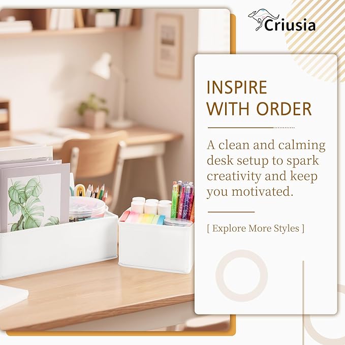 Criusia 26 Pack Drawer Organizer