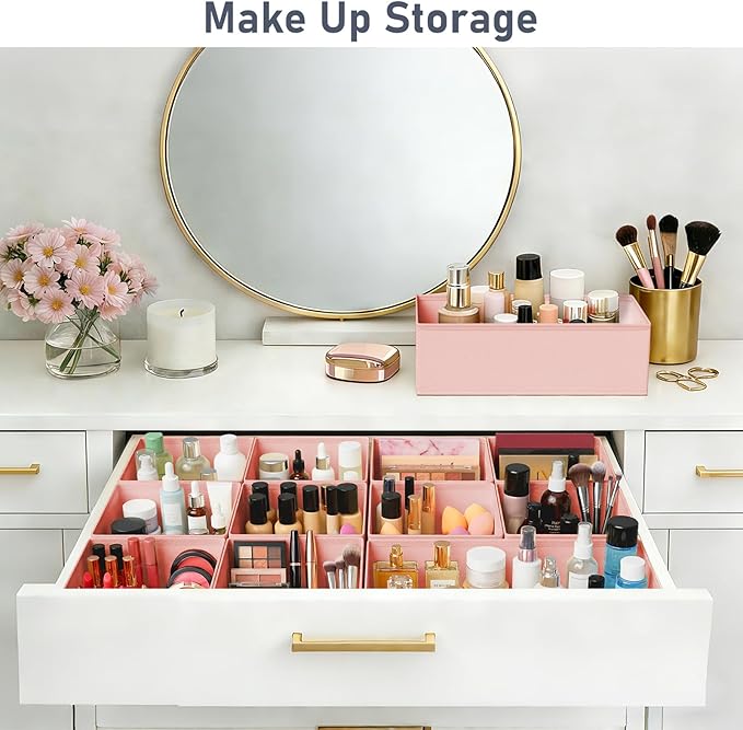 DIMJ Drawer Organizer Clothes Storage