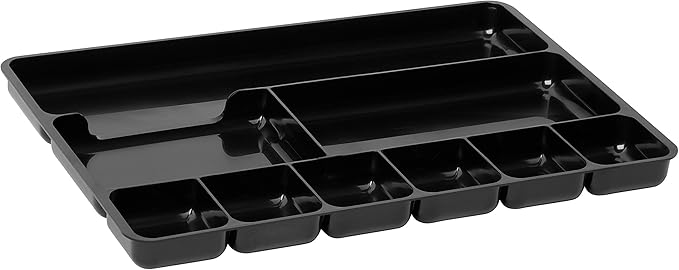 Rubbermaid Regeneration 9-Section Drawer Organizer, 14 x 9.125 x 1.125 Inches