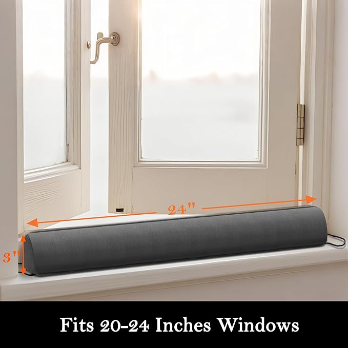 Sunolga Door Draft Stopper Blocks Hot and Cold Air