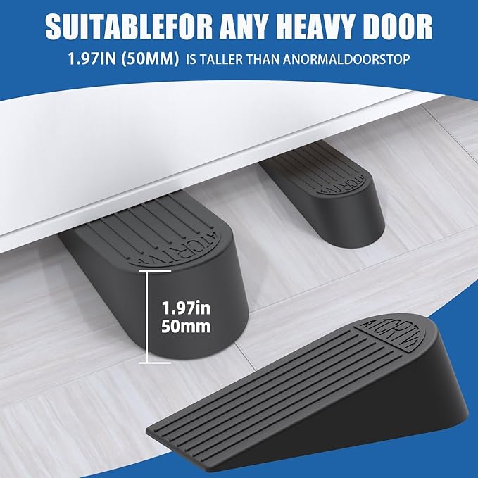 Rubber Extra Large Door Stoppers