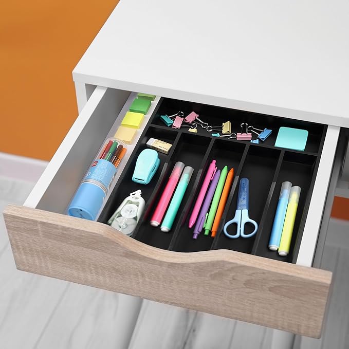 Kitchen Bamboo Silverware Organizer, Kitchen Drawer Organizer