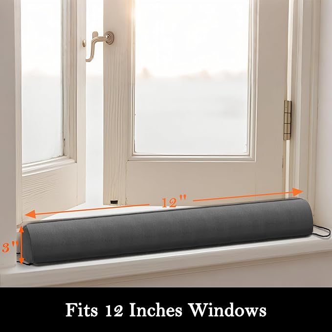 Sunolga Door Draft Stopper Blocks Hot and Cold Air
