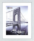 VCK Poster Frames Wood Poster Large Picture Frames for Wall Gallery Home Office Photography Art Decoration (White, 16 x 20)