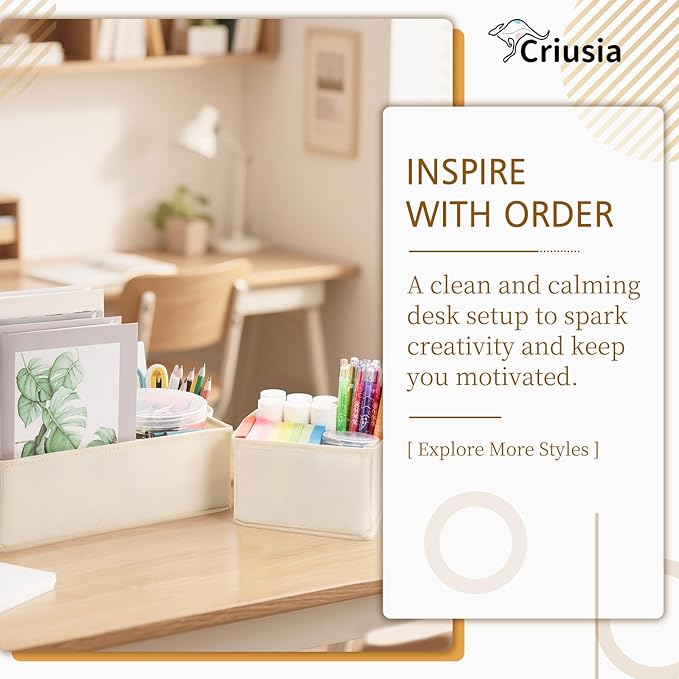 Criusia 26 Pack Drawer Organizer