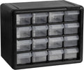 Akro-Mils 16-Drawer Plastic Drawer Storage Cabinet