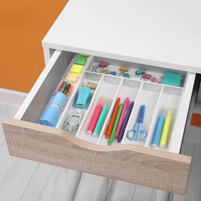 Kitchen Bamboo Silverware Organizer, Kitchen Drawer Organizer
