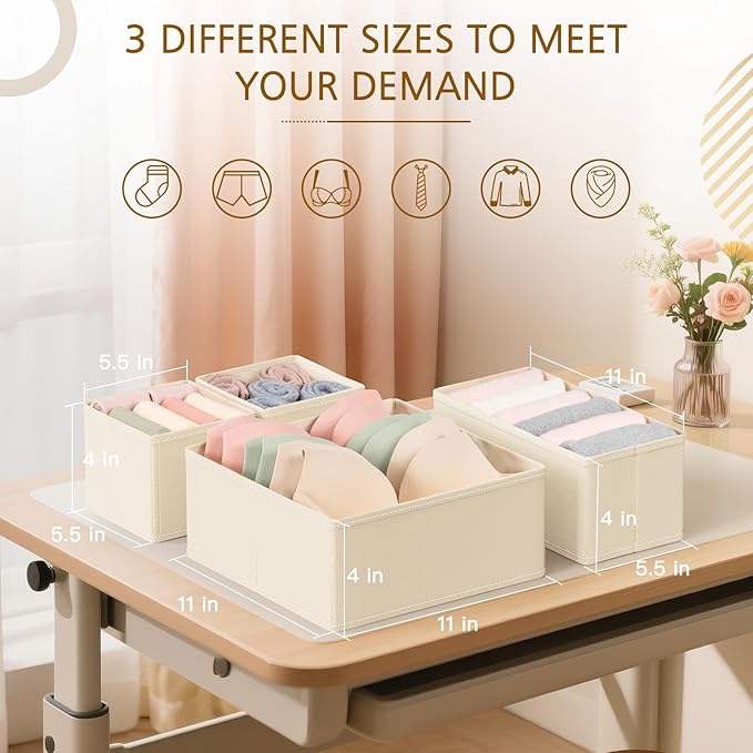 Criusia 26 Pack Drawer Organizer