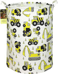 HUNRUNG Laundry Hamper, Large Canvas Fabric Lightweight Storage Basket Toy