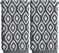 Artoid Mode 2 Pcs Beige Grey Diamond Grid Jacquard Hand Towels for Bathroom, 100% Cotton Soft Absorbent Bathroom Decor Towels, 13.7 x 29.5 Inch