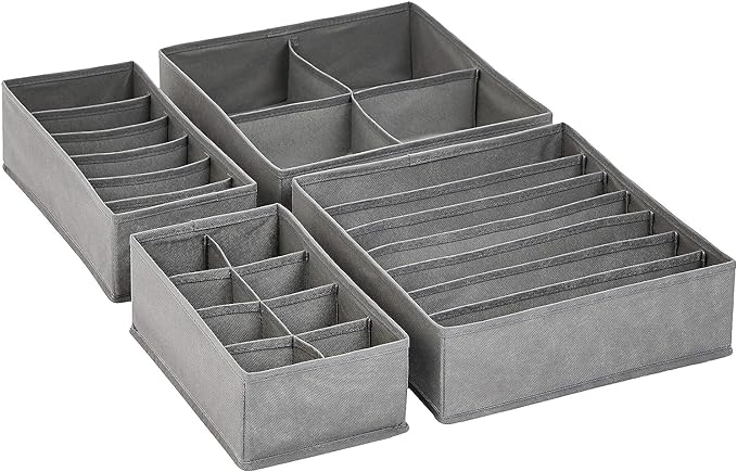 Amazon Basics Dresser Drawer Storage Organizer