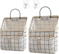 2 Pack Wall Hanging Storage Bags, Organizer