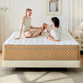 Full Mattress, 12 inch Memory Foam Mattress Medium Firm Mattress, Fiberglass Free, CertiPUR-US Certified Safe Materials, 7 Zon Pocket Springs, Mattress in a Box