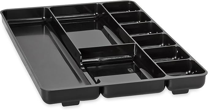 Rubbermaid Regeneration 9-Section Drawer Organizer, 14 x 9.125 x 1.125 Inches