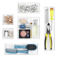 Whitmor Clear-Set Includes 6 Individual Pieces Modular Drawer Organizers