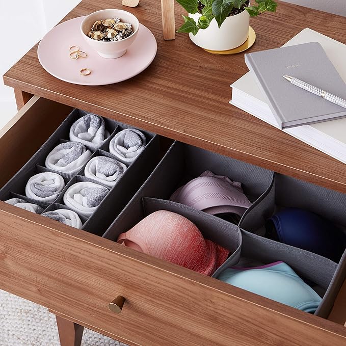 Amazon Basics Dresser Drawer Storage Organizer